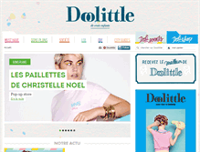 Tablet Screenshot of doolittle.fr